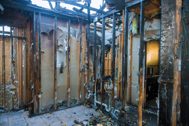 Professional Emergency Fire Cleanup technician working in Emmaus, PA